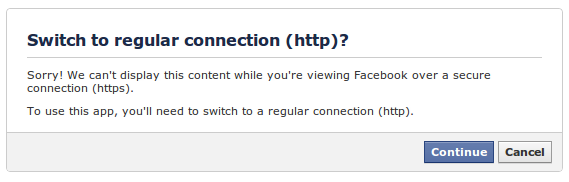 facebook-app-without-ssl