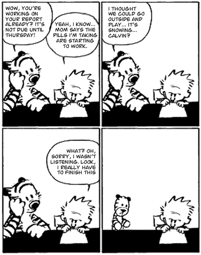 Calvin and Hobbes — Now with Ritalin!by JOEY DEVILLA on JANUARY 8, 2008